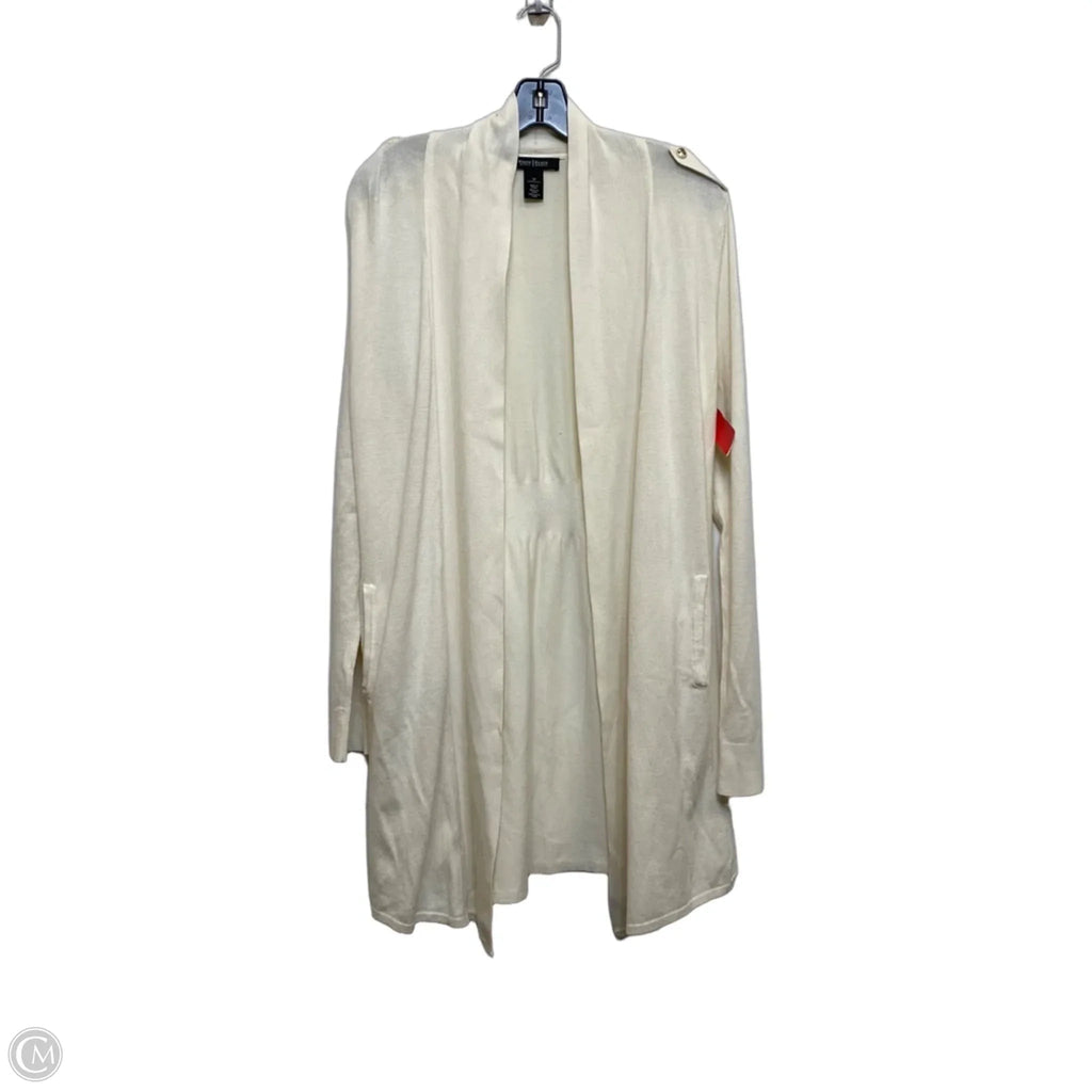 Cardigan By White House Black Market In Cream, Size: M