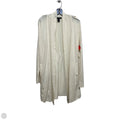Cardigan By White House Black Market In Cream, Size: M