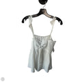 Top Sleeveless By Chicsoul In White, Size: 1x