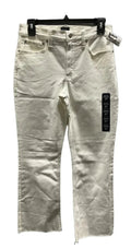 Jeans Flared By J. Crew In White, Size: 4