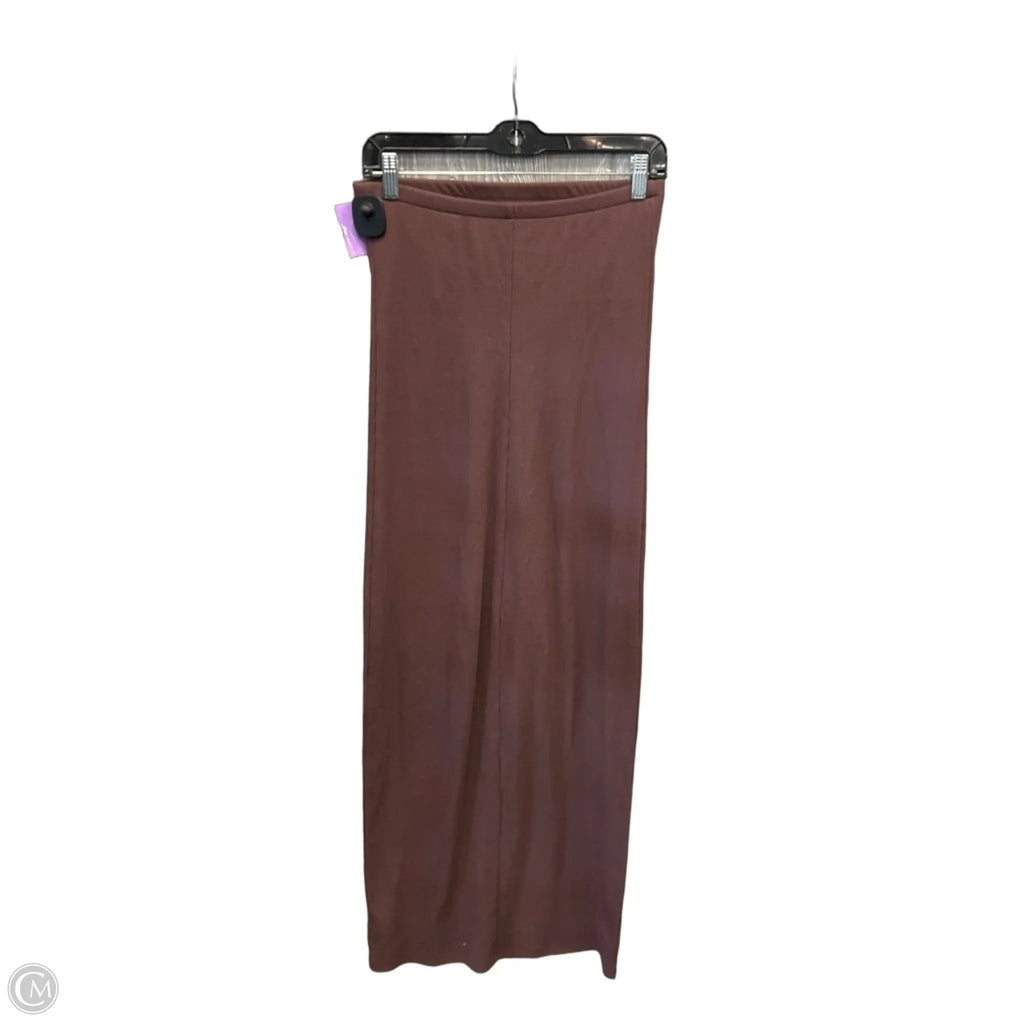Dress Casual Maxi By A New Day In Brown, Size: S