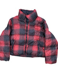Coat Puffer & Quilted By Old Navy In Black & Red, Size:M