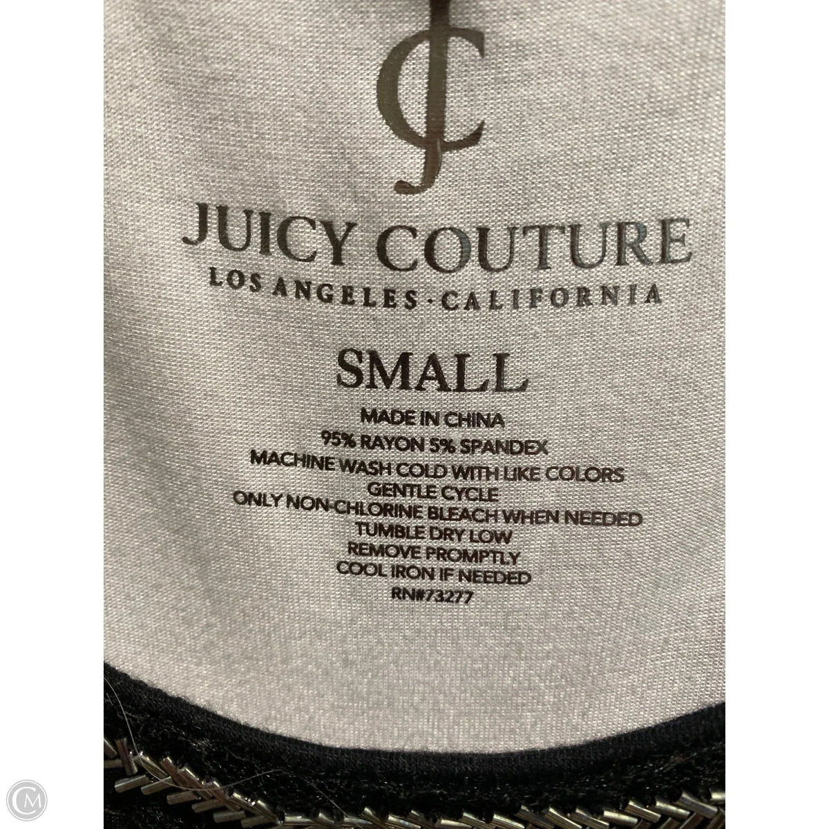 Dress Casual Midi By Juicy Couture In Black & White, Size: S