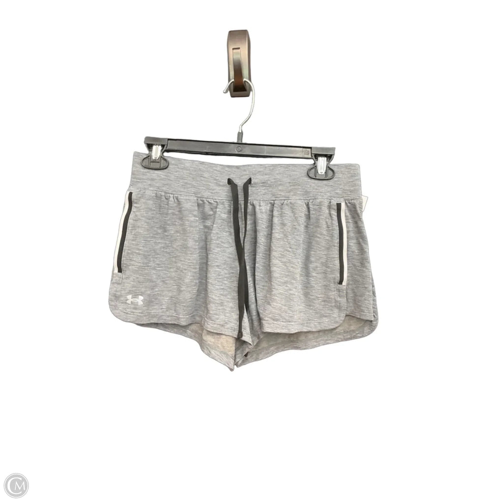 Athletic Shorts By Under Armour In Grey, Size: S