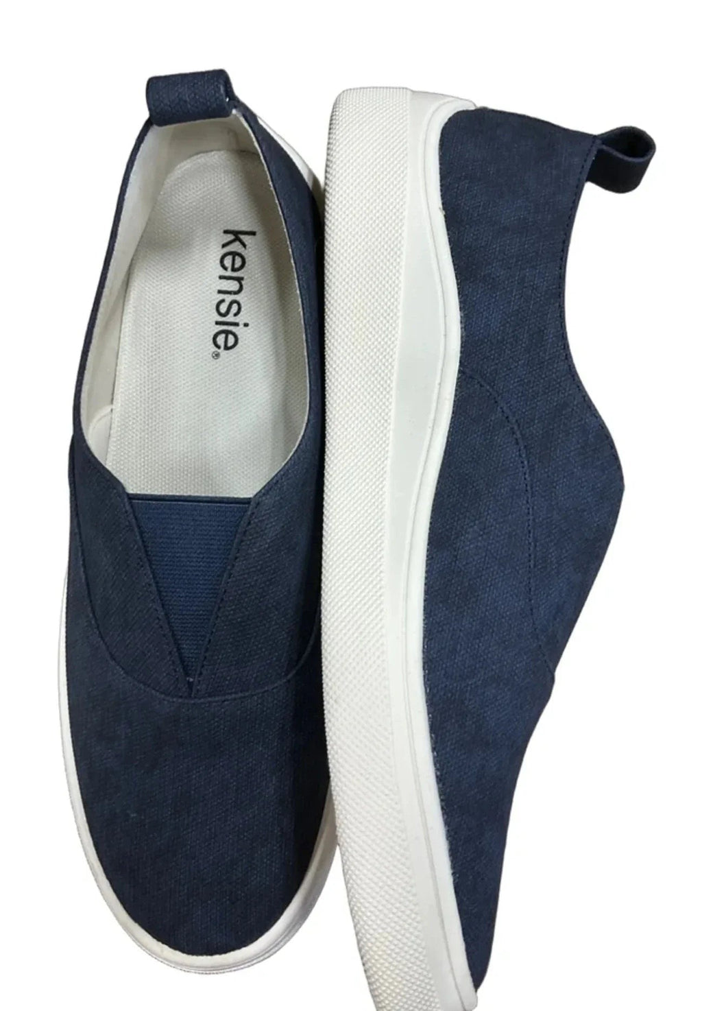 Shoes Sneakers By Kensie In Navy, Size: 7