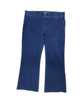 Jeans Straight By Betabrand In Blue Denim, Size:1X