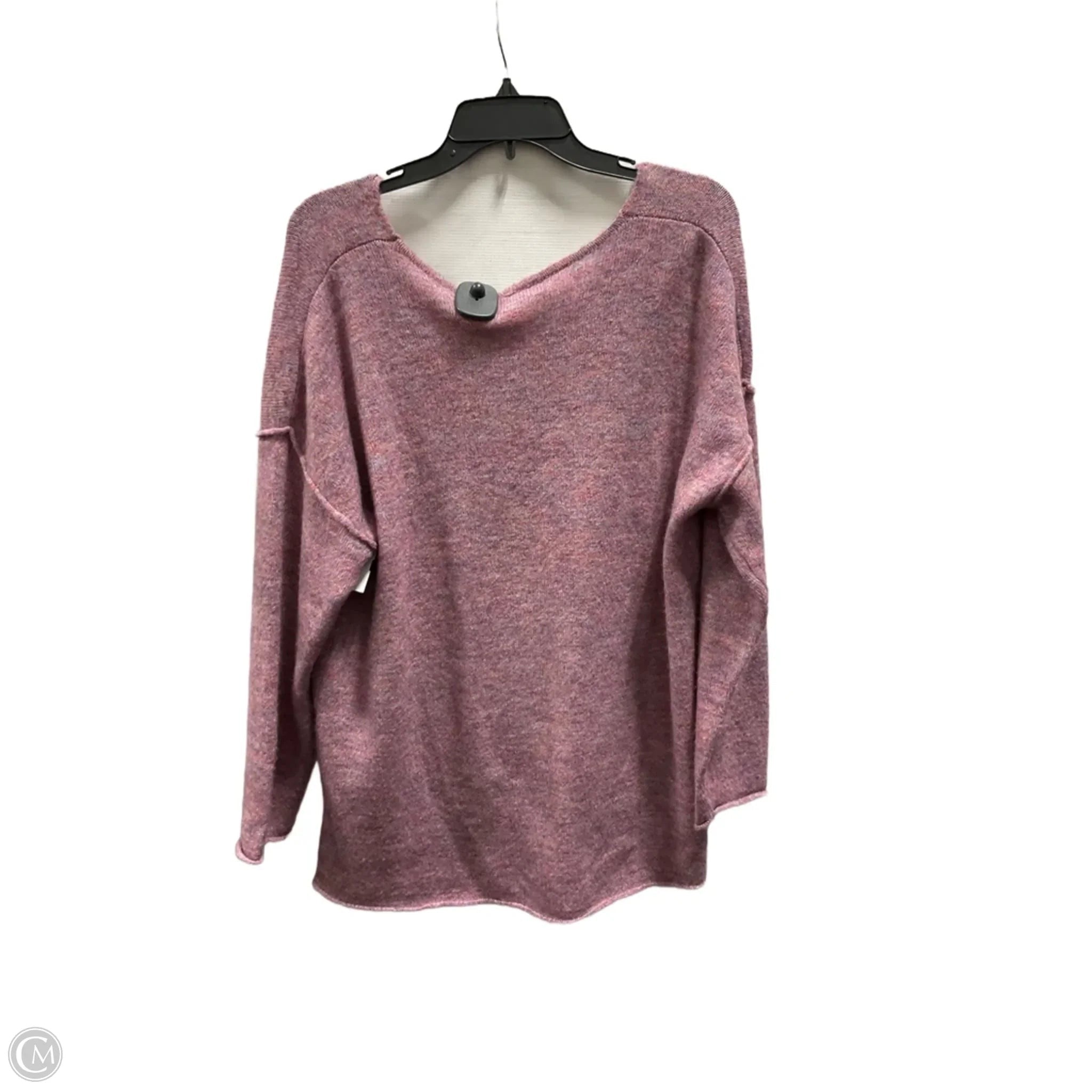 Top Long Sleeve By Pinc In Pink, Size: M