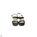 Sandals Flats By Clothes Mentor In Black, Size: 7