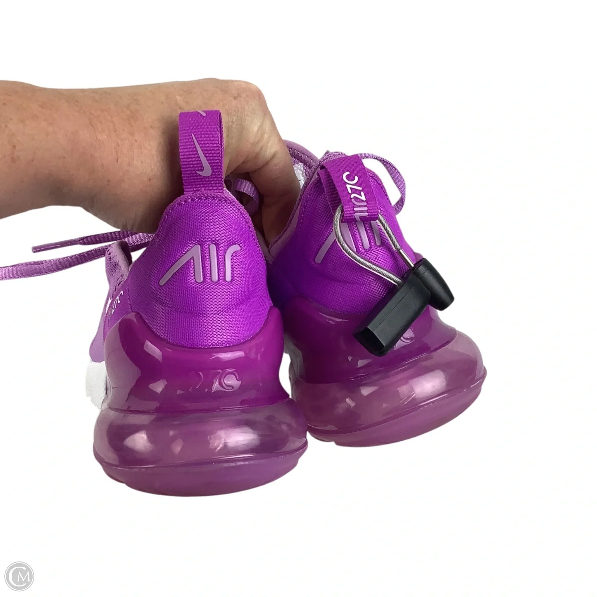 Shoes Athletic By Nike In Purple, Size: 5 YOUTH = Estimated 6.5