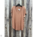 Top Short Sleeve By Old Navy In Brown, Size: Xl