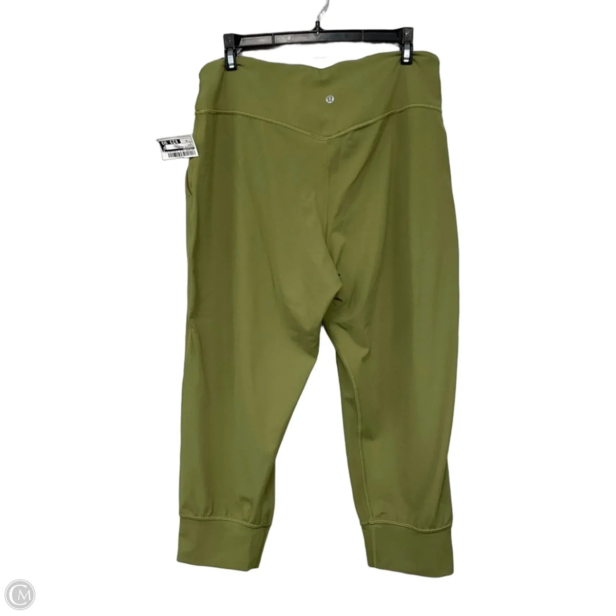 Athletic Pants By Lululemon In Green, Size: 12