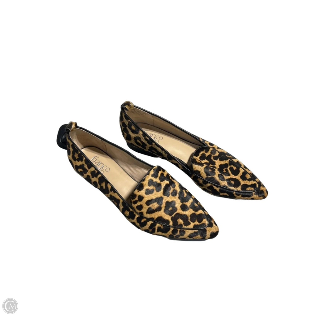 Shoes Flats By Franco Sarto In Animal Print, Size: 9.5