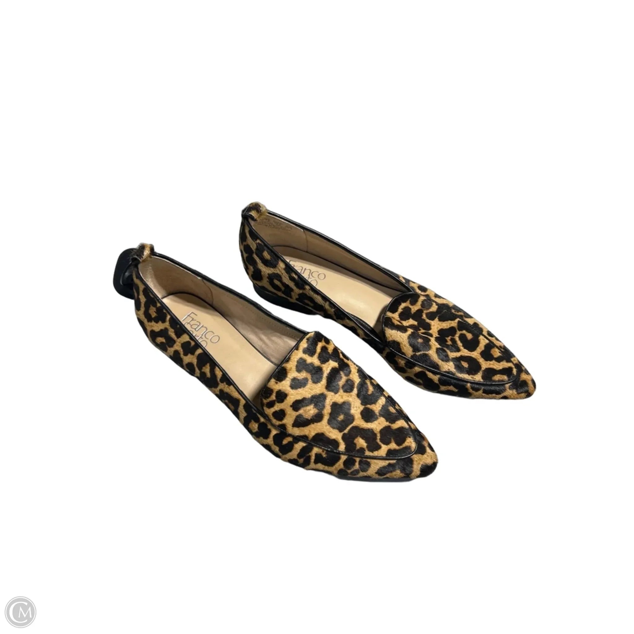 Shoes Flats By Franco Sarto In Animal Print, Size: 9.5