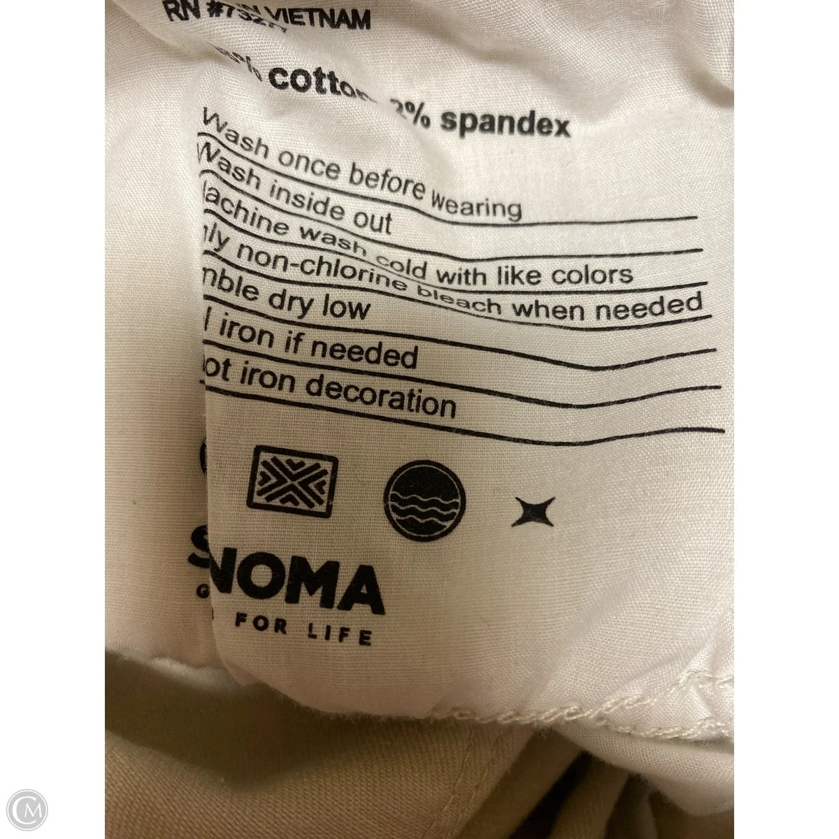 Shorts By Sonoma In Beige, Size: 14