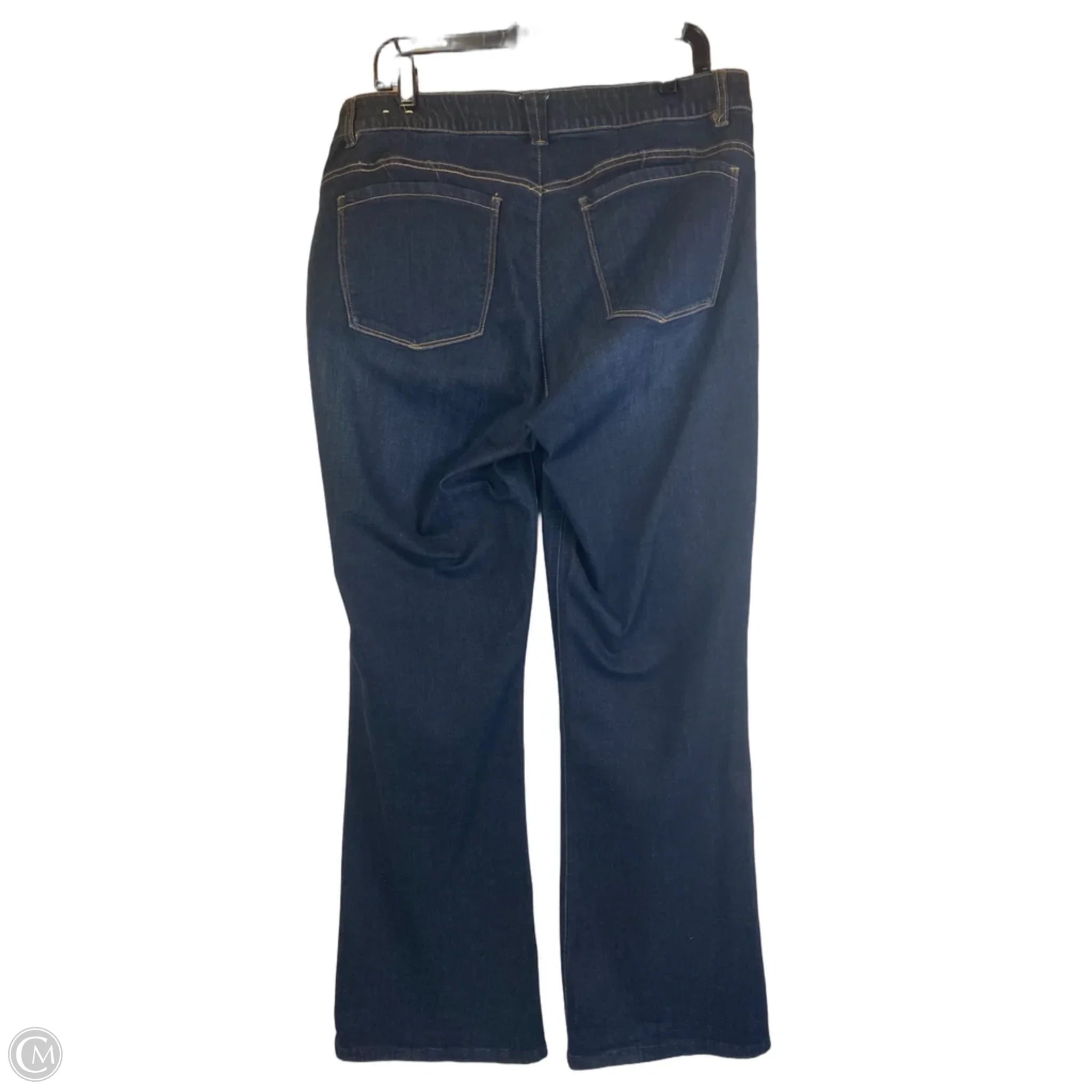 Jeans Straight By Democracy In Blue Denim, Size: 16