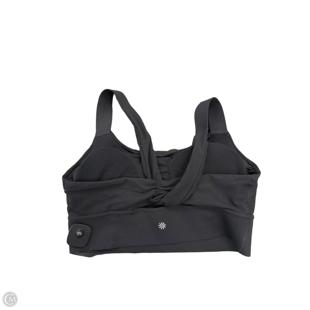 Athletic Bra By Athleta In Black, Size: L