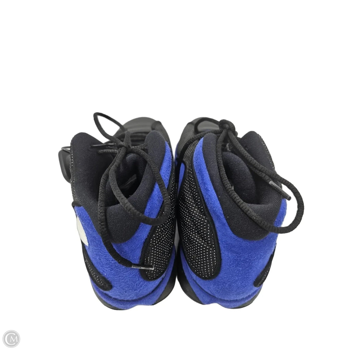 Shoes Sneakers By Nike In Black & Blue, Size: 8.5