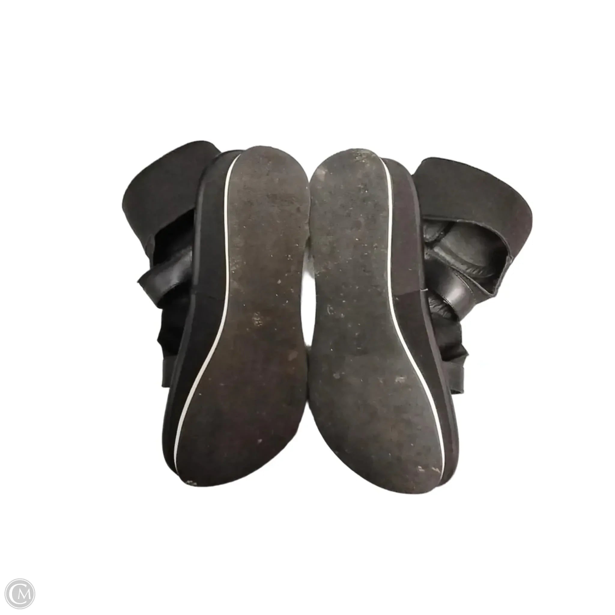 Sandals Heels Block By Max Studio In Black, Size: 8