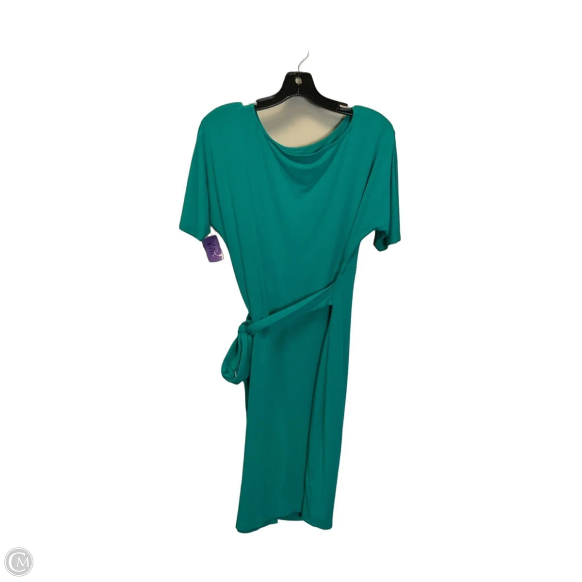 Dress Casual Midi By Ann Taylor In Green, Size: Mp