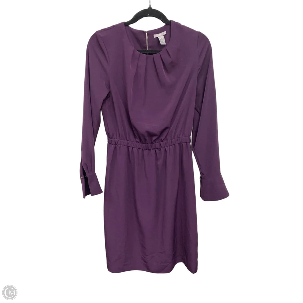 Dress Casual Short By H&m In Purple, Size: 10