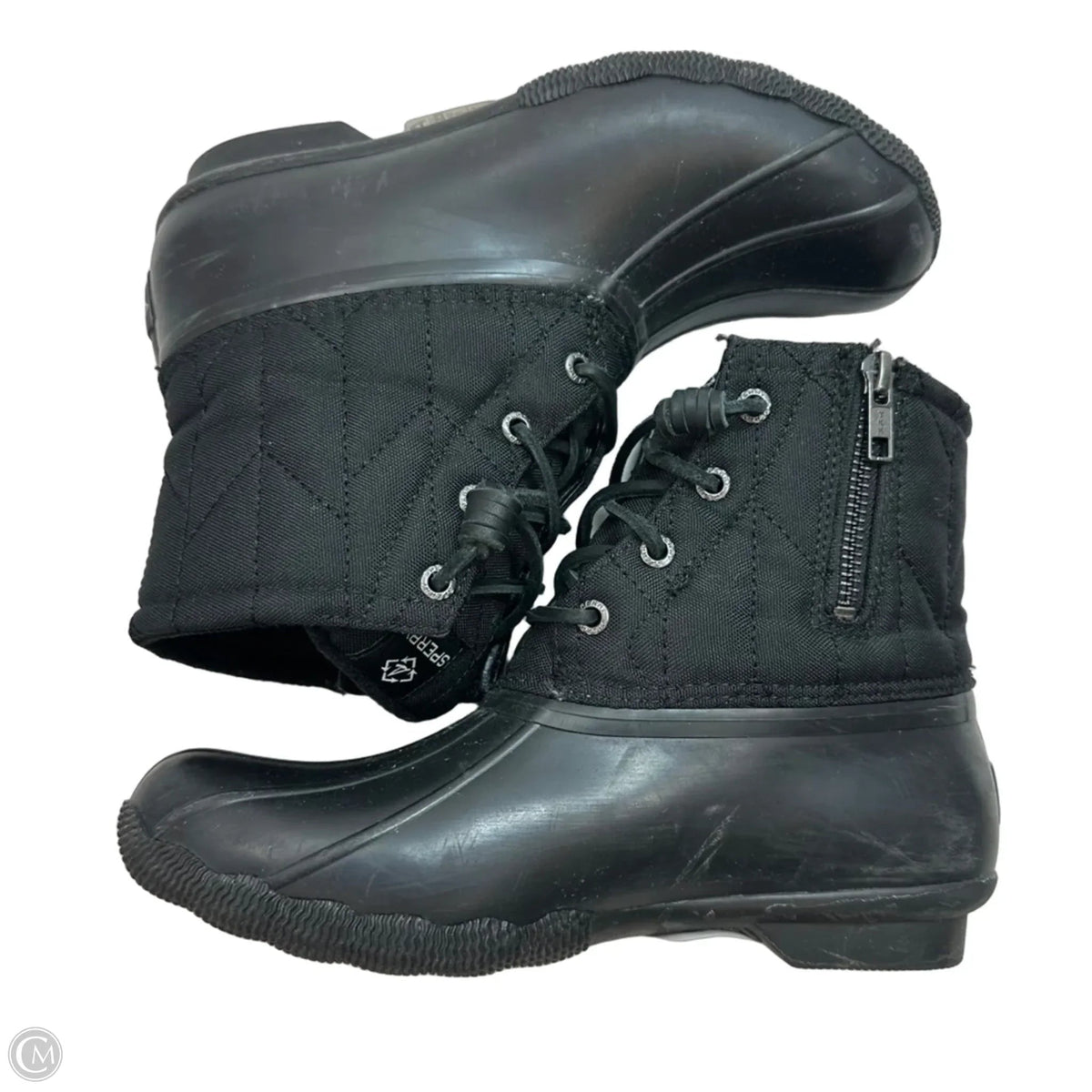 Boots Rain By Sperry In Black, Size: 7