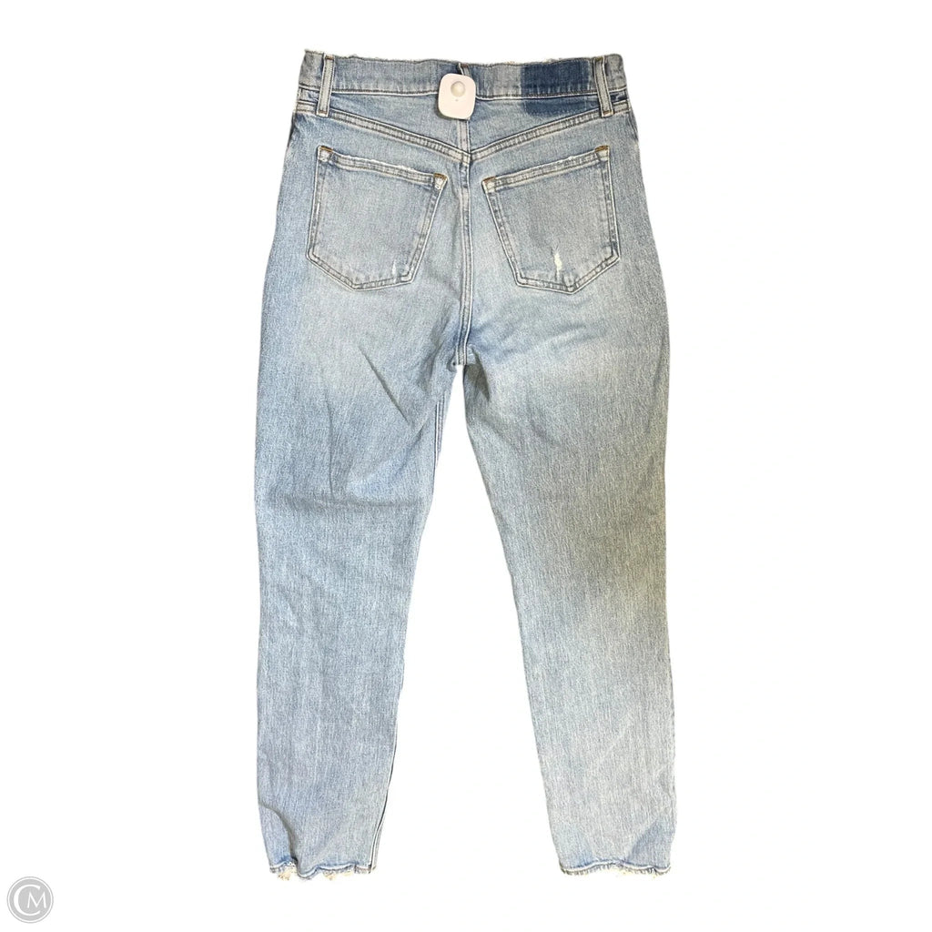 Jeans Straight By Abercrombie And Fitch In Blue, Size: 4