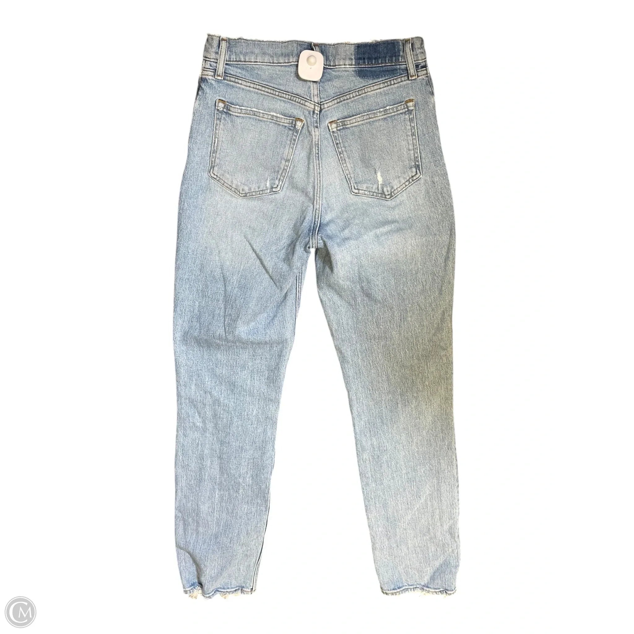 Jeans Straight By Abercrombie And Fitch In Blue, Size: 4