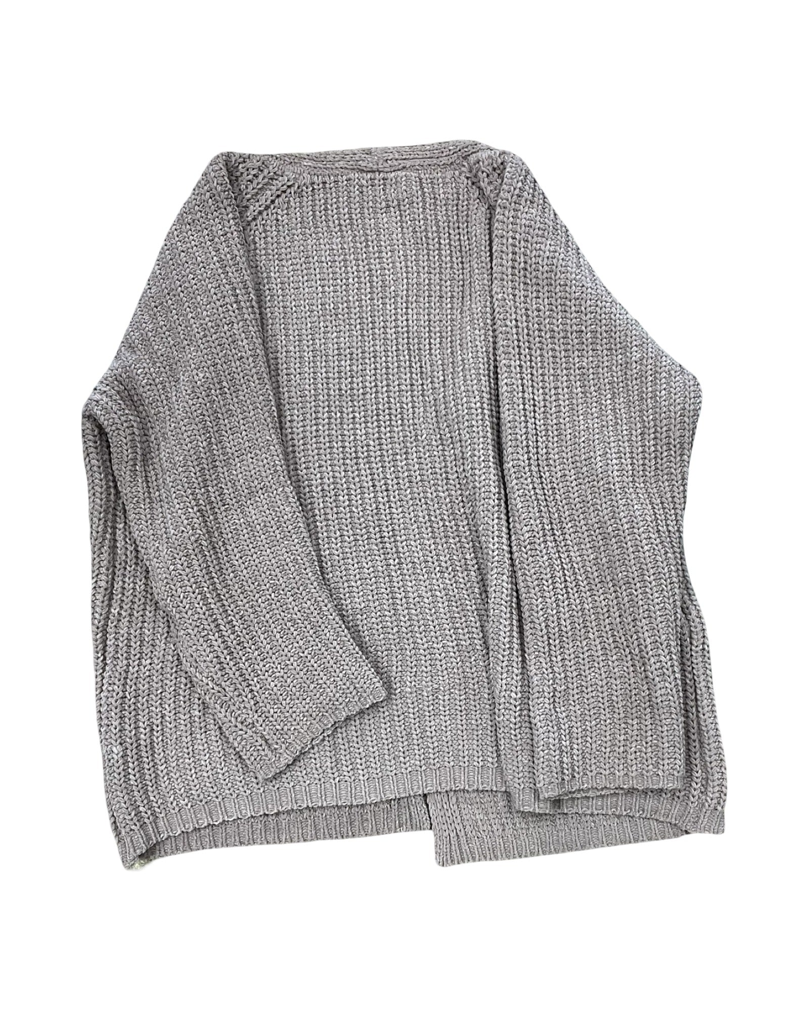 Sweater Cardigan By Pol In Taupe, Size:M