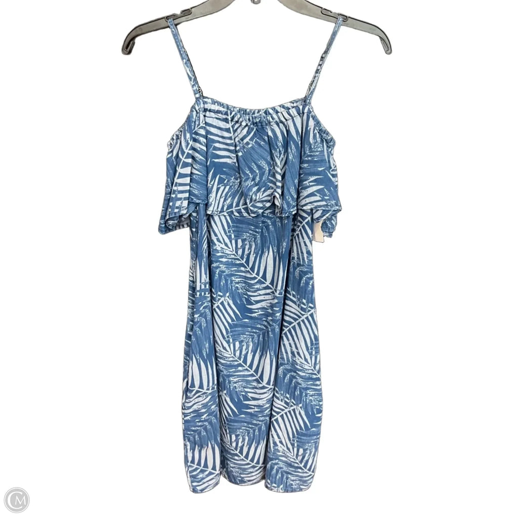 Dress Casual Midi By Max Jeans In Blue, Size: S
