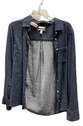 Blouse Long Sleeve By J. Crew In Polkadot Pattern, Size: M