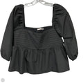 Top Short Sleeve By Mi Ami In Black, Size: Xl