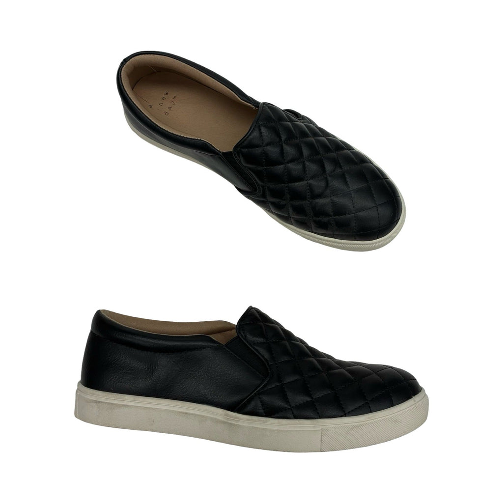 Shoes Flats By A New Day In Black, Size:8