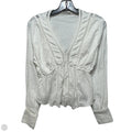 Top Long Sleeve By Abercrombie And Fitch In White, Size: Xs