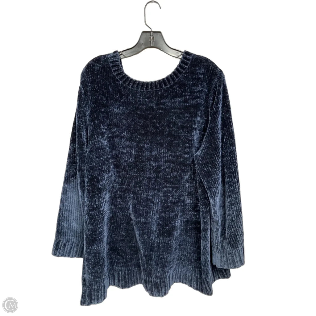 Sweater By Orvis In Navy, Size: Xxl
