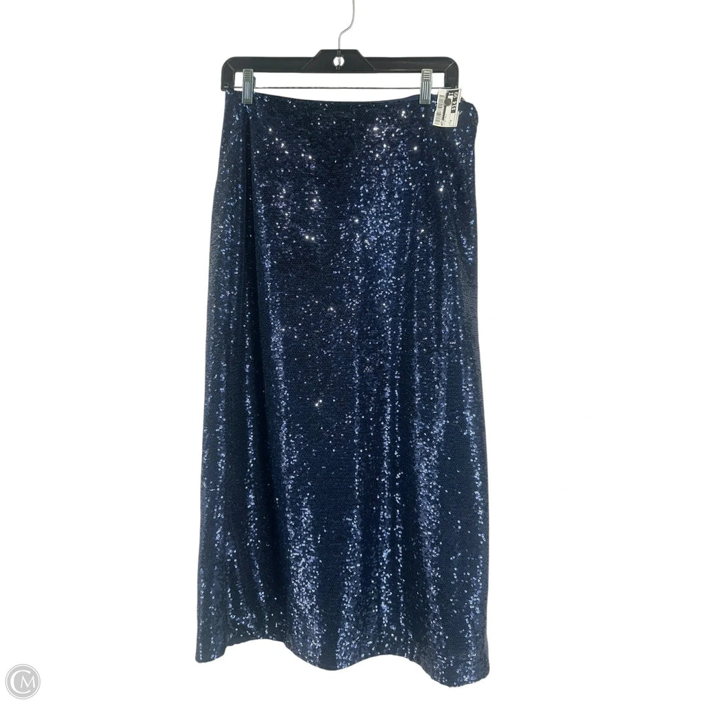 Skirt Maxi By Gap In Blue, Size: M