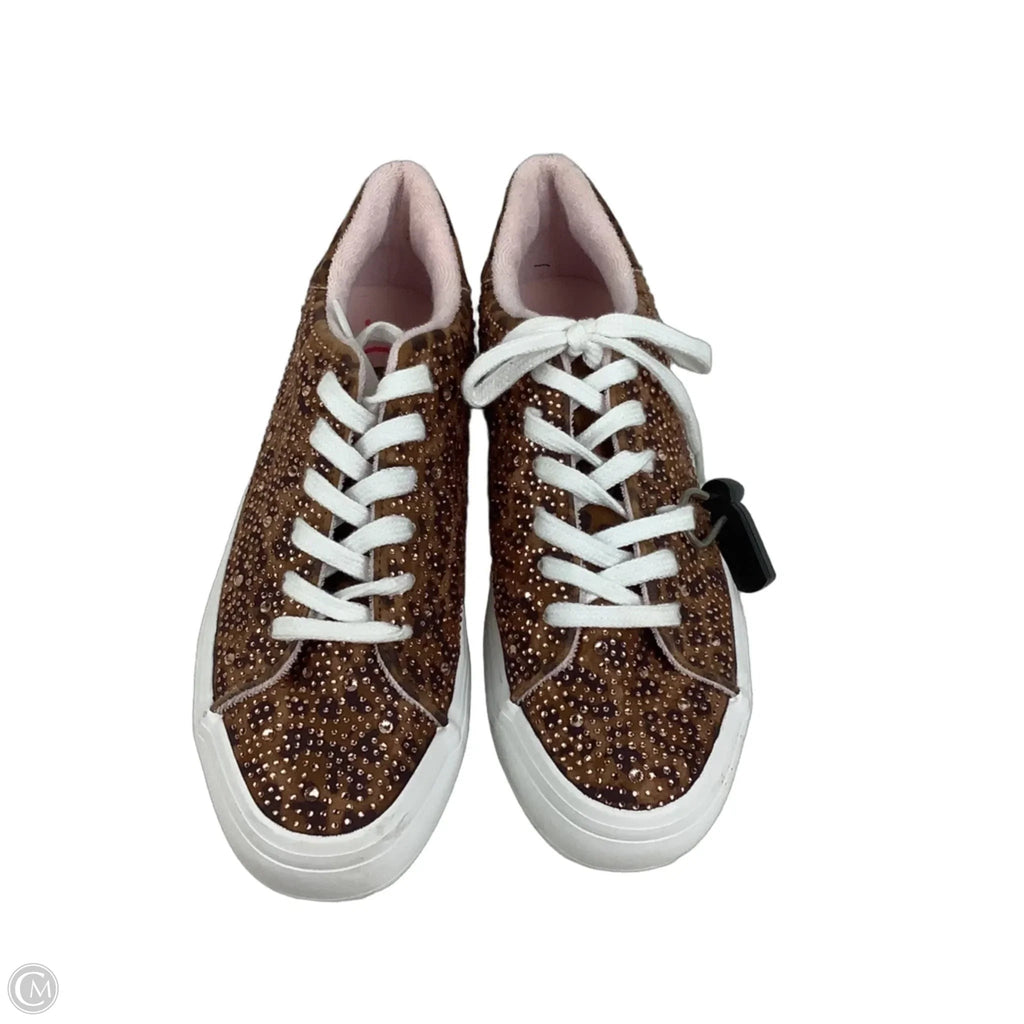 Shoes Sneakers By Sugar In Animal Print, Size: 9.5