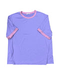 Top Ss By Ofeefan In Purple, Size:Xl