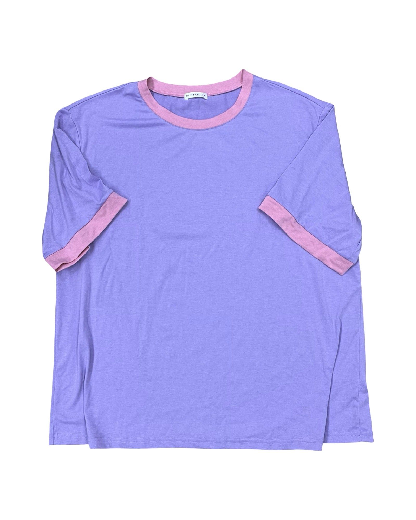 Top Ss By Ofeefan In Purple, Size:Xl