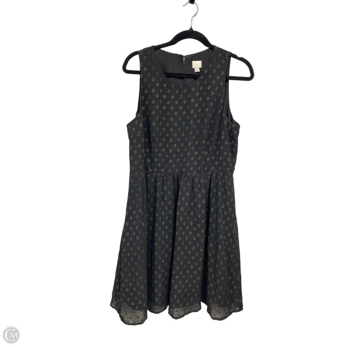 Dress Casual Short By A New Day In Black & Gold, Size: L