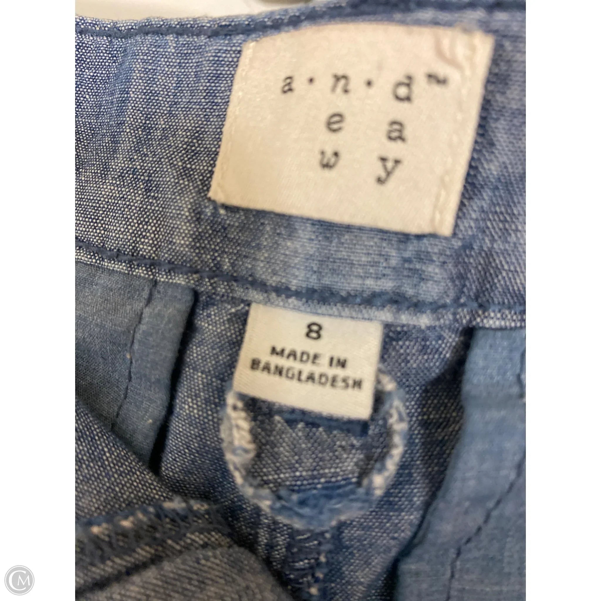 Shorts By A New Day In Blue, Size: 8