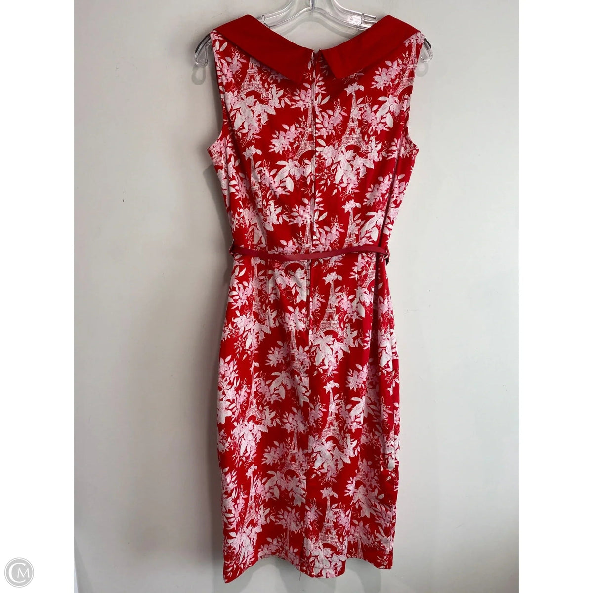 Dress Casual Midi By Clothes Mentor In Red, Size: L