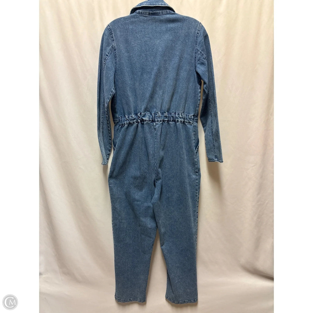 Jumpsuit By Wild Fable In Blue Denim, Size: S