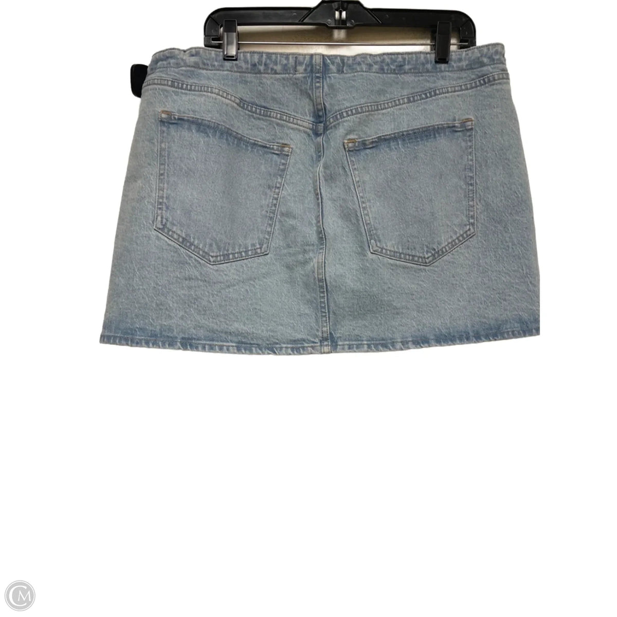 Skirt Mini & Short By Abercrombie And Fitch In Blue Denim, Size: 10