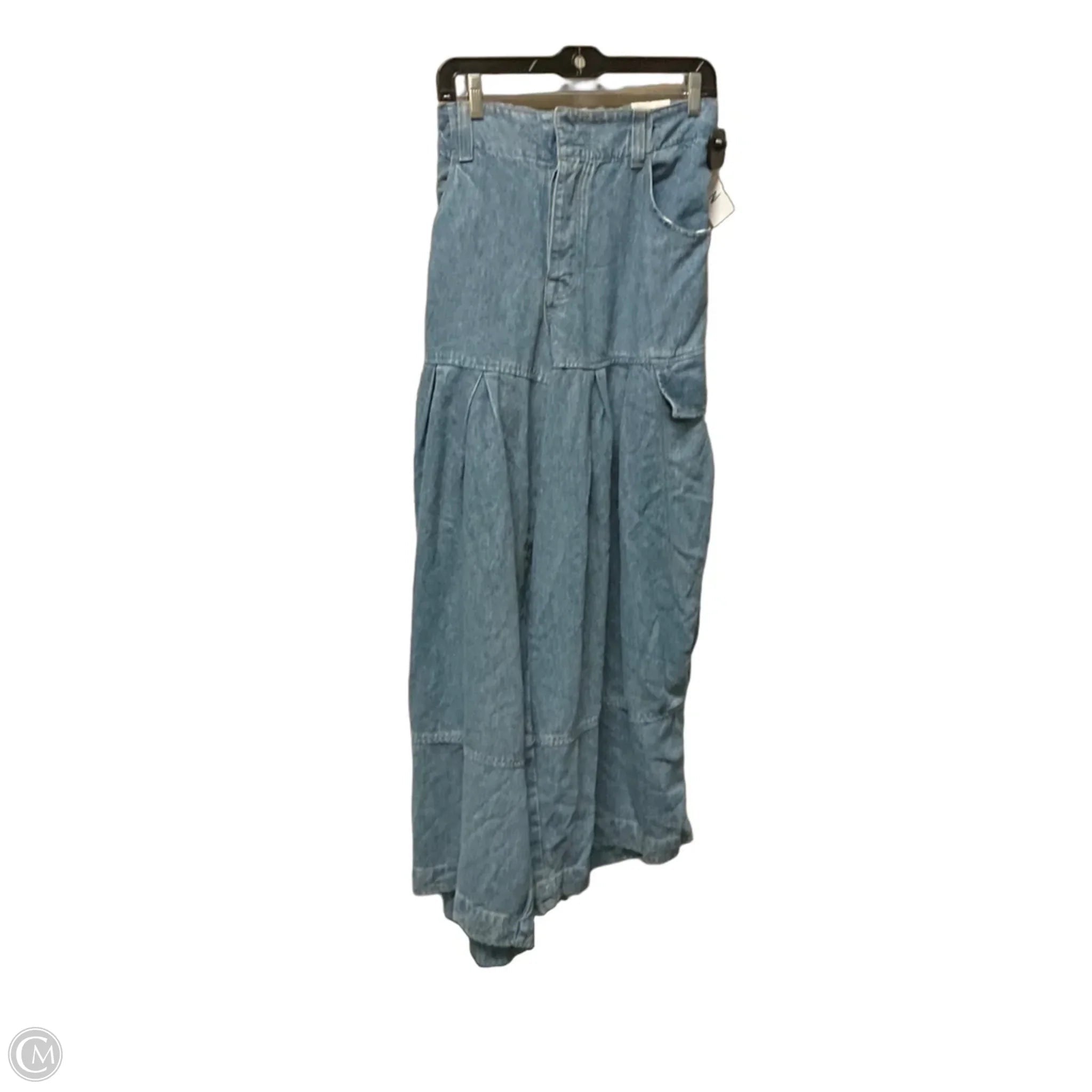 Jeans Wide Leg By We The Free In Blue Denim, Size: L