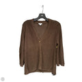 Cardigan By J. Jill In Brown, Size: M