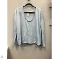 Top Long Sleeve By Express In Blue, Size: L