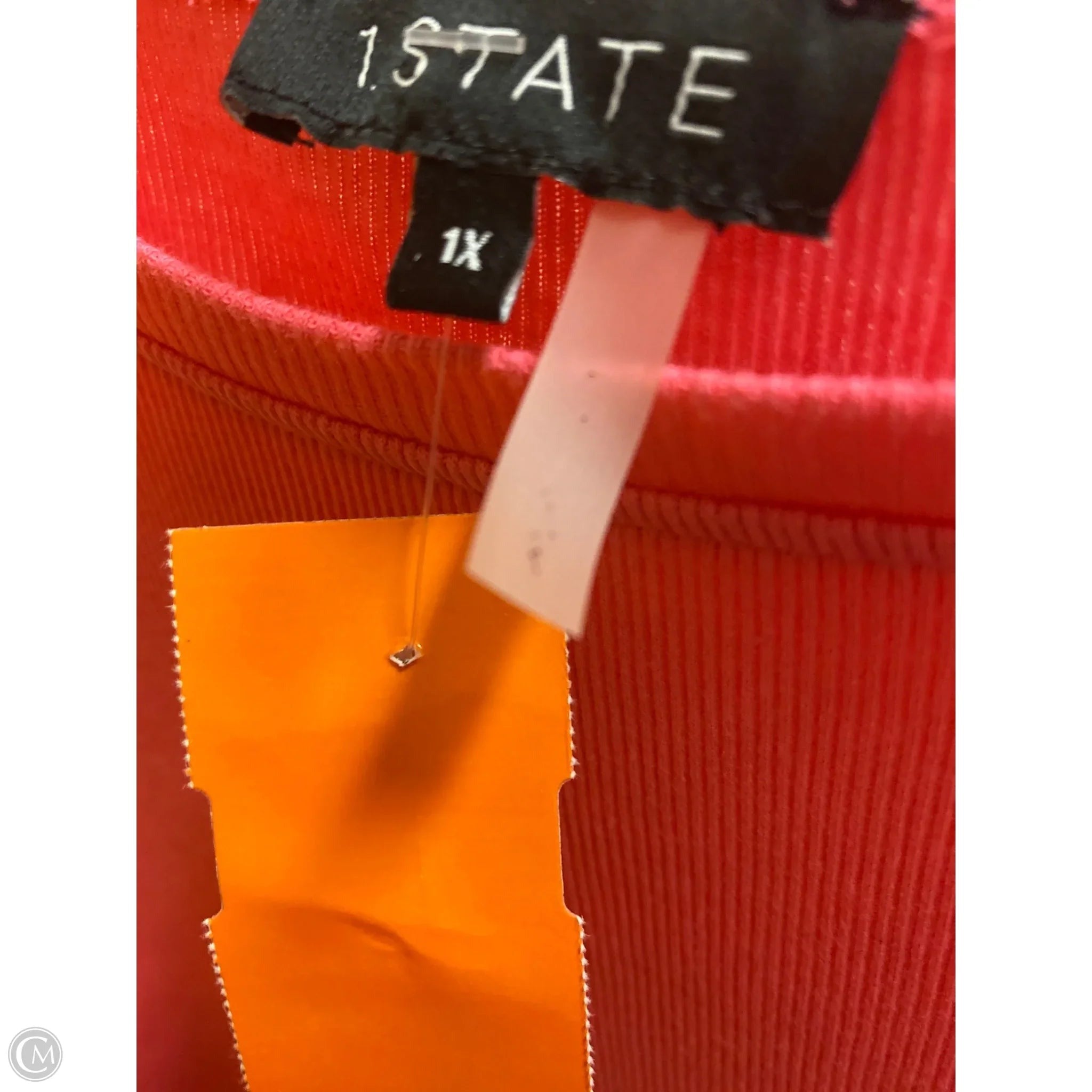 Top Short Sleeve By 1.state In Pink, Size: 1x