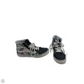 Shoes Sneakers By Vans In Green & Grey, Size: 8.5