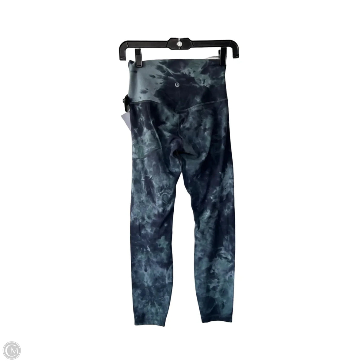 Athletic Leggings By Lululemon In Blue & Green, Size: 4
