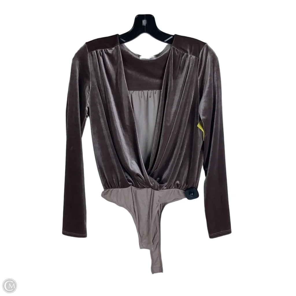 Bodysuit By Vestique In Brown, Size: S